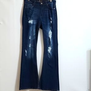 Size 12 High-Rise Flare Jeans